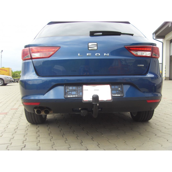 Cârlig de Remorcare, Auto-Hak, Sistem Demontabil Vertical, Seat Leon 2013 - 2020 - EDK.ro