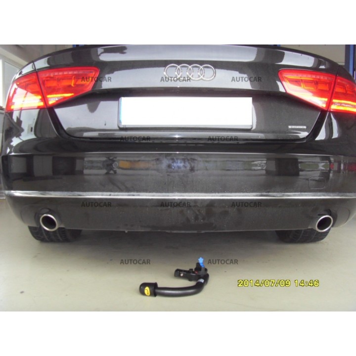 Cârlig de Remorcare, Auto-Hak, Sistem Demontabil Vertical, Audi A8 2010 - 2017 - EDK.ro