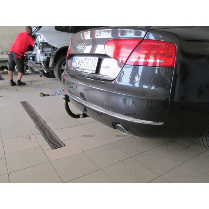 Cârlig de Remorcare, Auto-Hak, Sistem Demontabil Vertical, Audi A8 2010 - 2017 - EDK.ro
