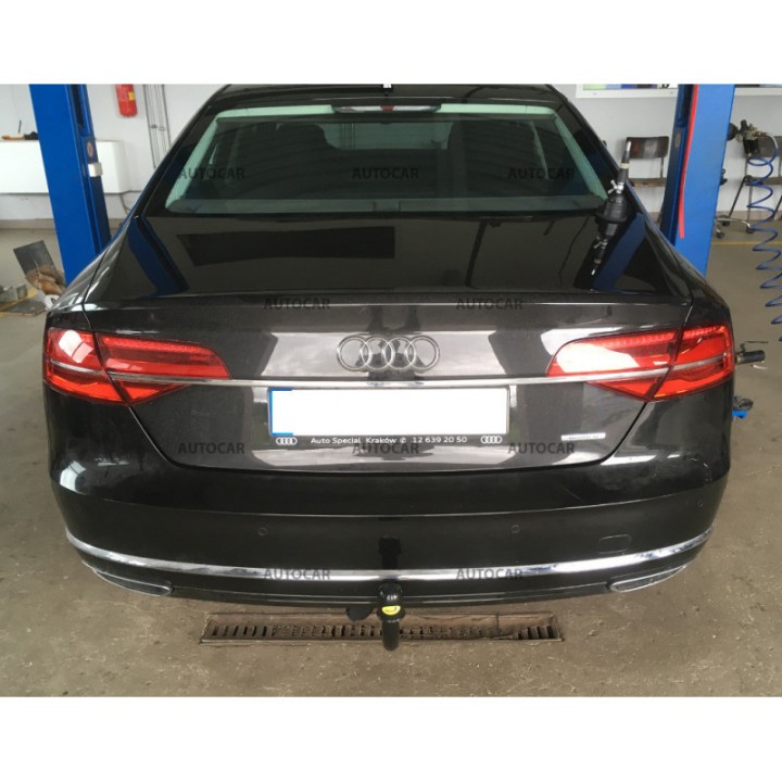 Towbar, Auto-Hak, Vertical Detachable System, Audi A8 2010 - 2017 - EDK.ro