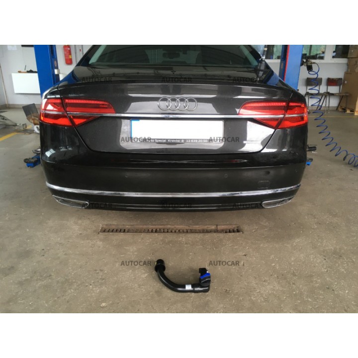 Cârlig de Remorcare, Auto-Hak, Sistem Demontabil Vertical, Audi A8 2010 - 2017 - EDK.ro