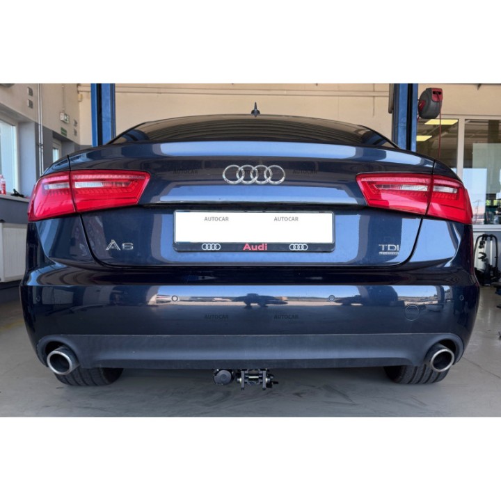 Cârlig de Remorcare, Auto-Hak, Sistem Demontabil Automat, Audi A6 2011 - 2014 - EDK.ro