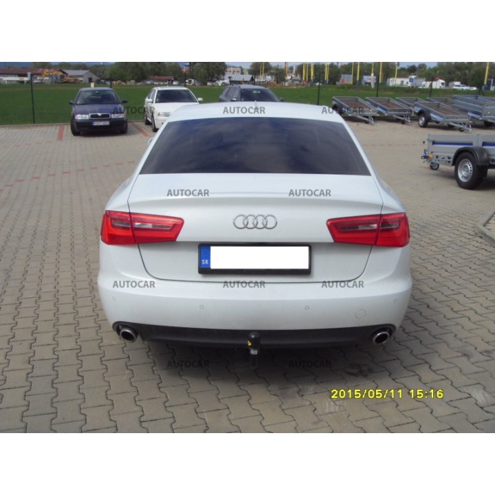 Towbar, Auto-Hak, Vertical Detachable System, Audi A6 2011 - 2014 - EDK.ro