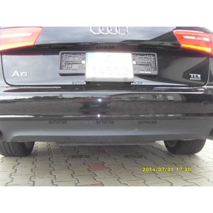 Cârlig de Remorcare, Auto-Hak, Sistem Demontabil Vertical, Audi A6 2011 - 2014 - EDK.ro