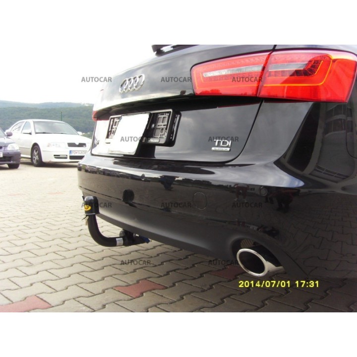 Towbar, Auto-Hak, Vertical Detachable System, Audi A6 2011 - 2014 - EDK.ro