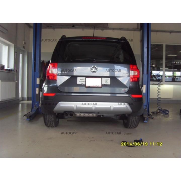 Towbar, Auto-Hak, Vertical Detachable System, Škoda Yeti 2014 - Present - EDK.ro