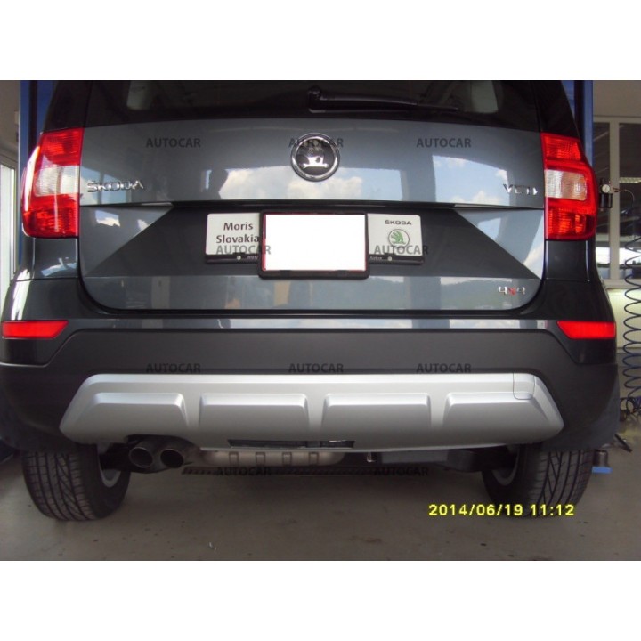 Towbar, Auto-Hak, Vertical Detachable System, Škoda Yeti 2014 - 2017 - EDK.ro