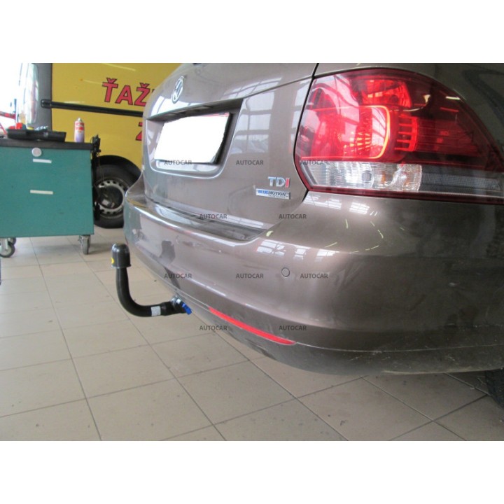 Towbar, Auto-Hak, Vertical Detachable System, Volkswagen Golf Station Wagon 2007 - 2012 - EDK.ro