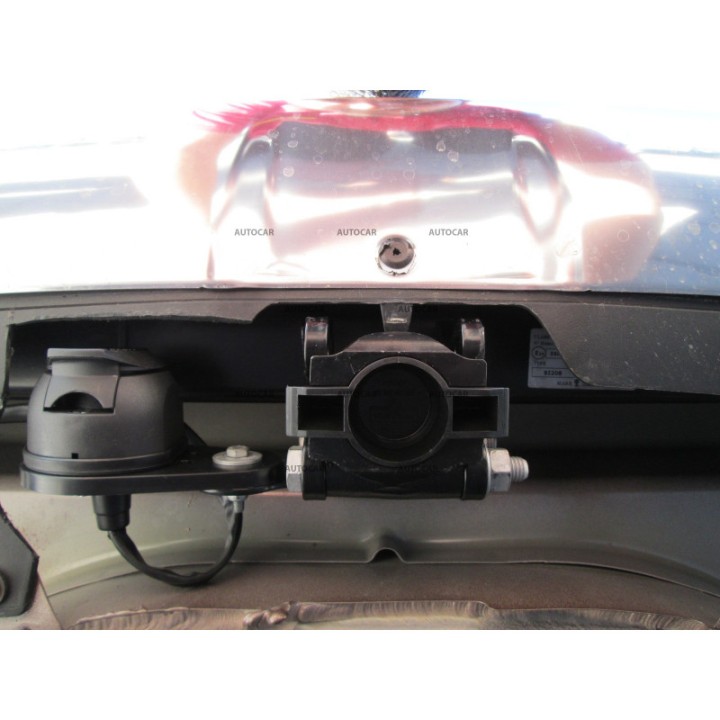 Vertical Detachable Towbar with Key, Westfalia Automotive 5 Doors, Peugeot 2008 2013 - 2019 - EDK.ro