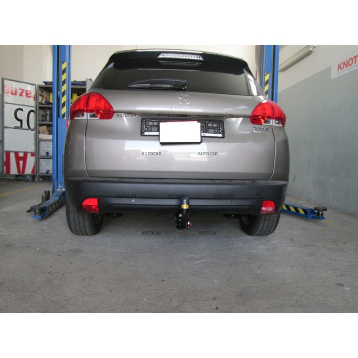 Cârlig de Remorcare Detașabil Vertical cu Cheie, Westfalia Automotive 5 Uși, Peugeot 2008 2013 - 2019 - EDK.ro