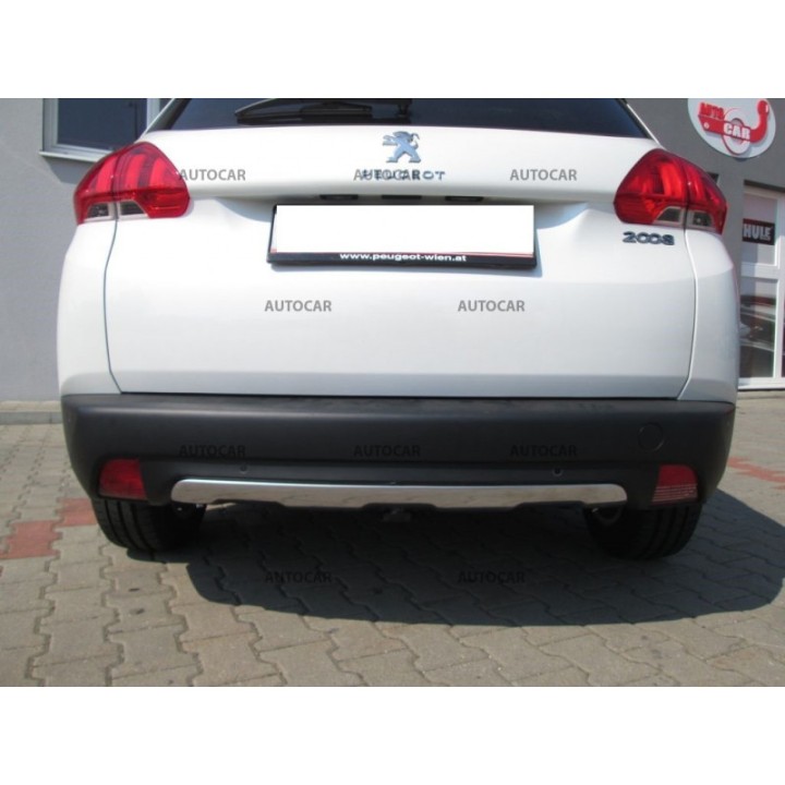 Vertical Detachable Towbar with Key, Westfalia Automotive 5 Doors, Peugeot 2008 2013 - 2019 - EDK.ro