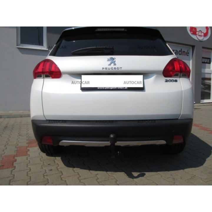 Vertical Detachable Towbar with Key, Westfalia Automotive 5 Doors, Peugeot 2008 2013 - 2019 - EDK.ro