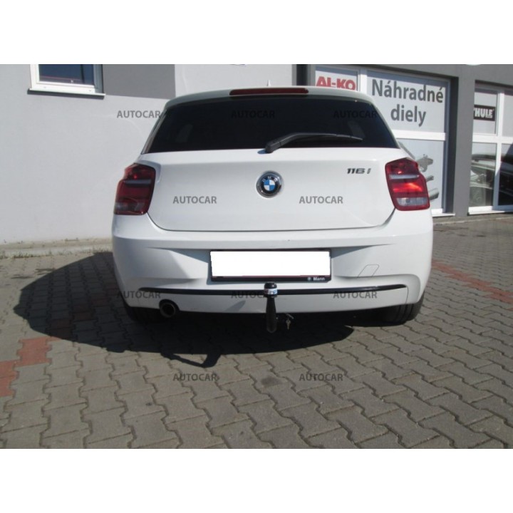 Vertical Detachable Towbar with Key, ORIS / Bosal 1 F20/F21, BMW Seria 1 2011 - 2014 - EDK.ro