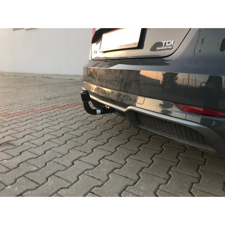 Cârlig de Remorcare, Auto-Hak, Sistem Demontabil Vertical, Audi A3 3/5 Uși 2013 - 2016 - EDK.ro