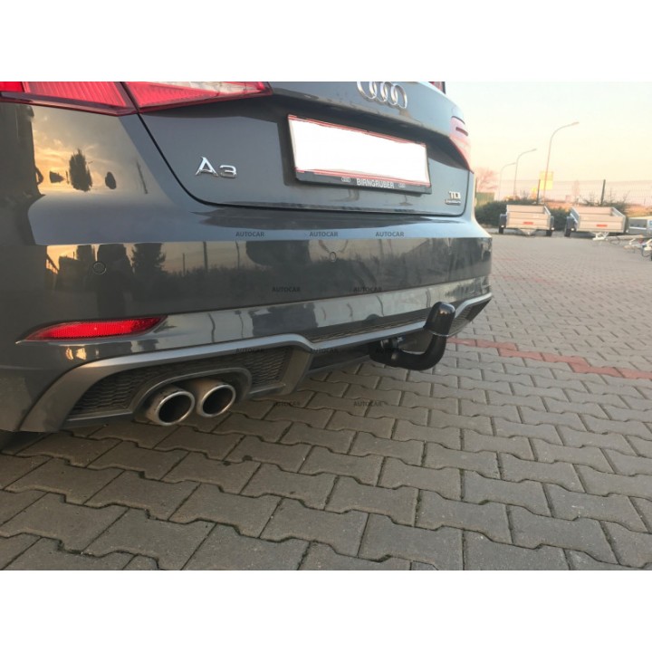 Towbar, Auto-Hak, Vertical Detachable System, Audi A3 3/5-Door 2013 - 2016 - EDK.ro