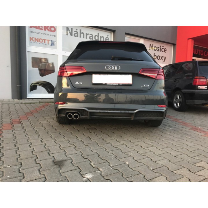 Towbar, Auto-Hak, Vertical Detachable System, Audi A3 3/5-Door 2013 - 2016 - EDK.ro