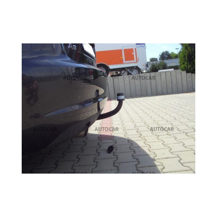 Vertical Detachable Towbar with Key, ORIS / Bosal A 3 5 Doors Sportback, Audi A3 2008 - 2013 - EDK.ro