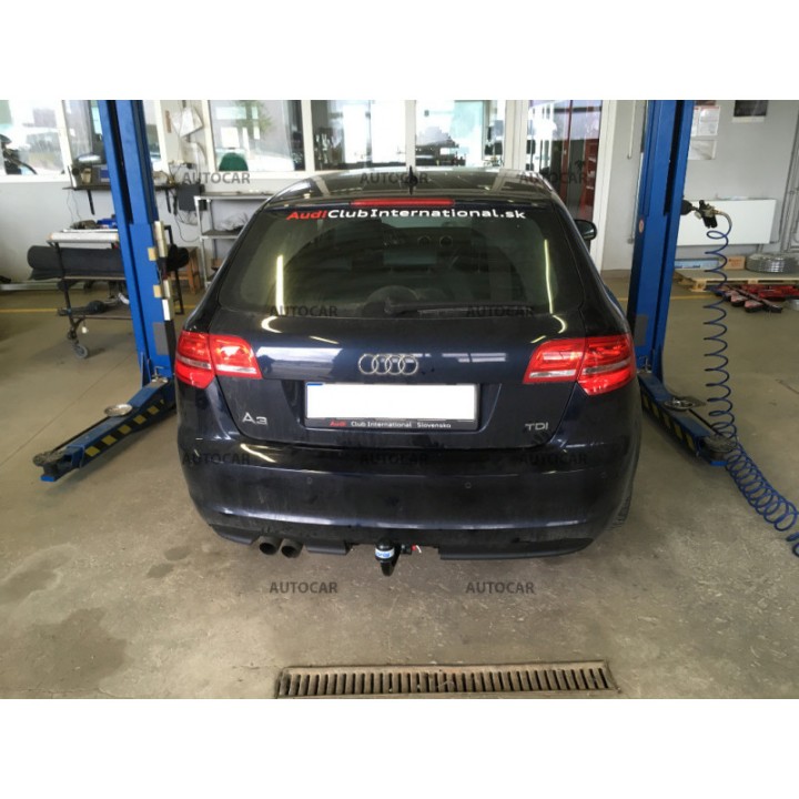 Cârlig de Remorcare Detașabil Vertical cu Cheie, ORIS / Bosal A 3 5 Uși Sportback, Audi A3 2004 - 2008 - EDK.ro