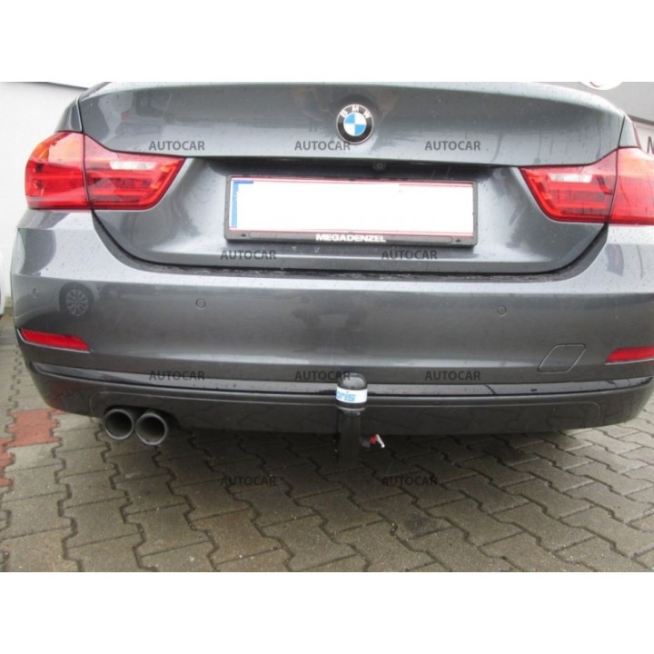 Vertical Detachable Towbar with Key, ORIS / Bosal 3 F30/F31, BMW Seria 3 2012 - 2014 - EDK.ro