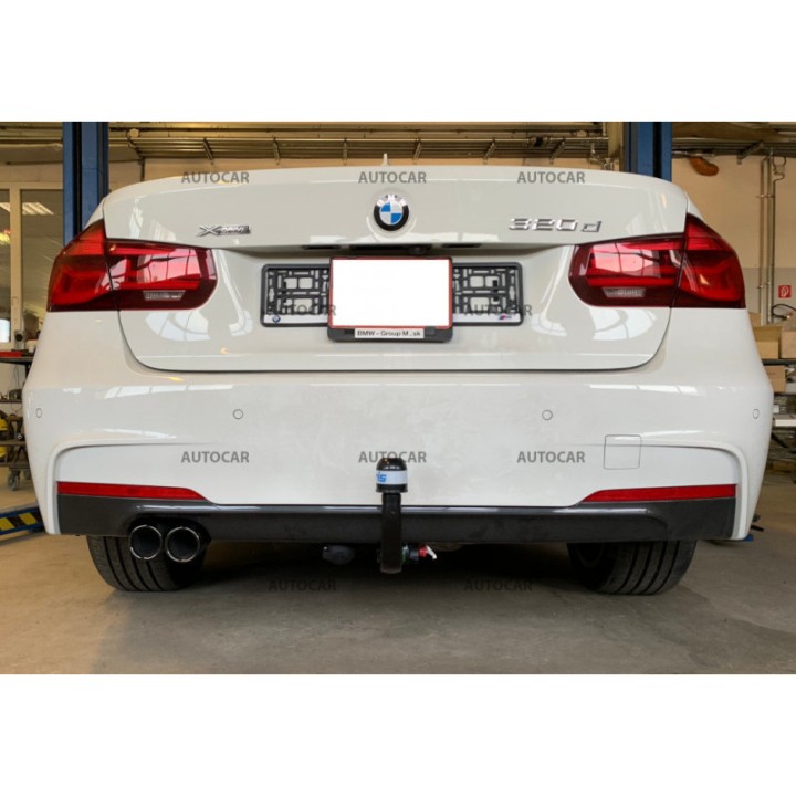 Vertical Detachable Towbar with Key, ORIS / Bosal 3 F30/F31, BMW Seria 3 2012 - 2014 - EDK.ro