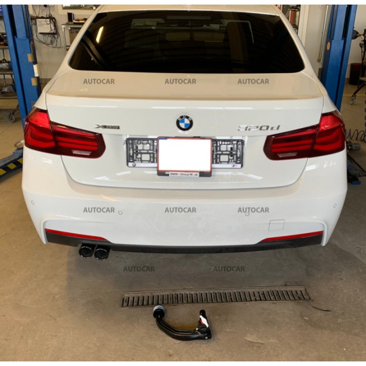 Vertical Detachable Towbar with Key, ORIS / Bosal 3 F30/F31, BMW Seria 3 2012 - 2014 - EDK.ro