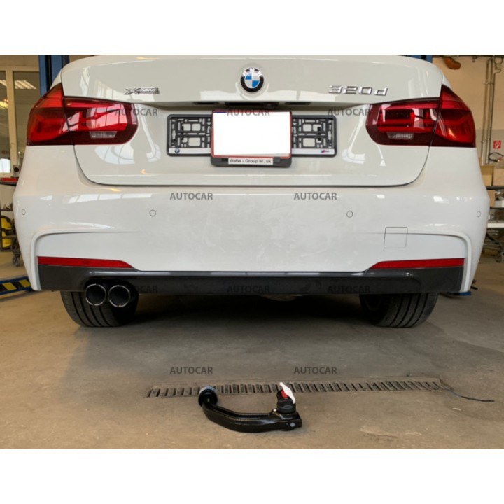 Vertical Detachable Towbar with Key, ORIS / Bosal 3 F30/F31, BMW Seria 3 2012 - 2014 - EDK.ro