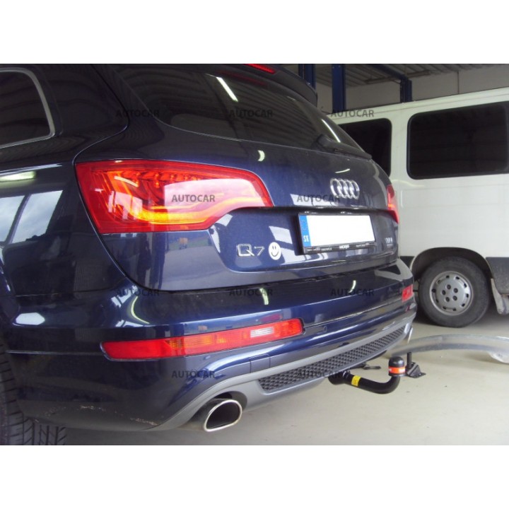 Vertical Detachable Towbar with Key, ORIS / Bosal SUV, Audi Q7 2006 - 2015 - EDK.ro
