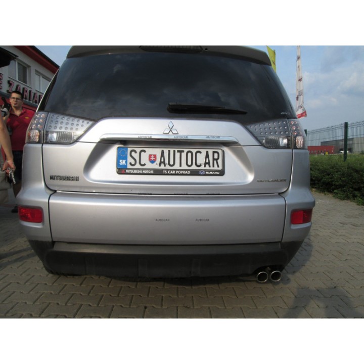 Vertical Detachable Towbar with Key, ORIS / Bosal, Mitsubishi Outlander 2007 - 2012 - EDK.ro