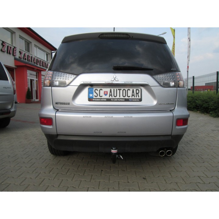 Cârlig de Remorcare Detașabil Vertical cu Cheie, ORIS / Bosal, Mitsubishi Outlander 2007 - 2012 - EDK.ro