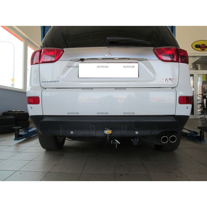 Cârlig de Remorcare Detașabil Vertical cu Cheie, ORIS / Bosal, Peugeot 4007 2007 - 2012 - EDK.ro