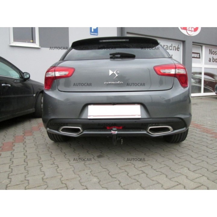 Vertical Detachable Towbar with Key, ORIS / Bosal, Citroën DS5 2011 - 2018 - EDK.ro