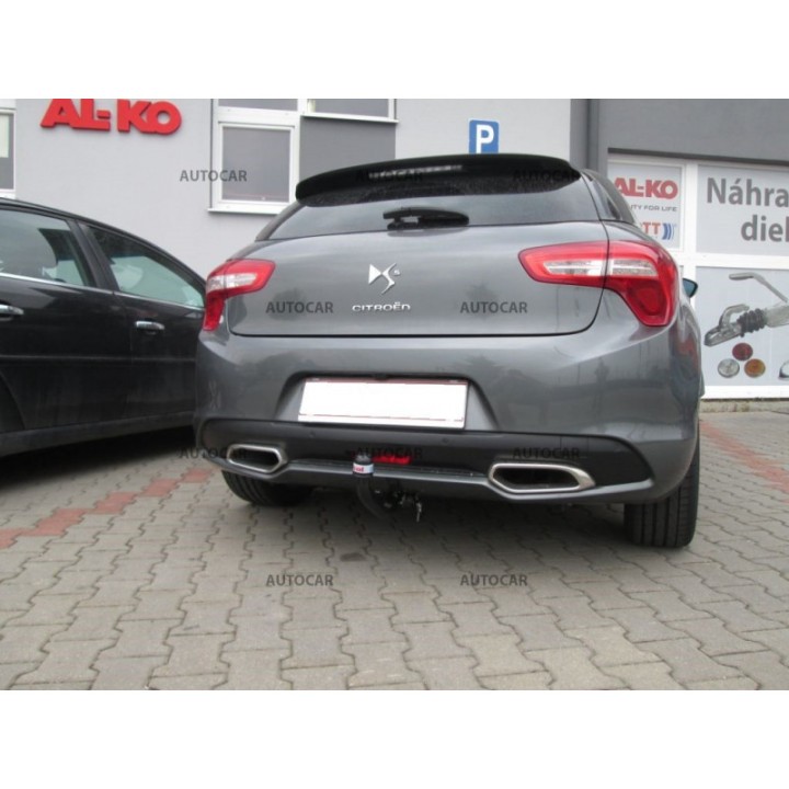 Vertical Detachable Towbar with Key, ORIS / Bosal, Citroën DS5 2011 - Present - EDK.ro