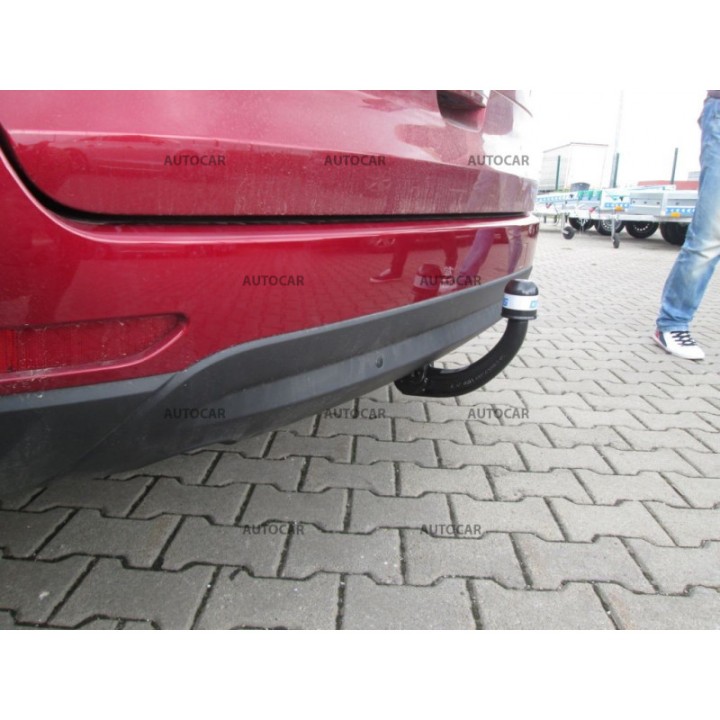 Vertical Detachable Towbar with Key, ORIS / Bosal, Ford Galaxy 2006 - 2015 - EDK.ro
