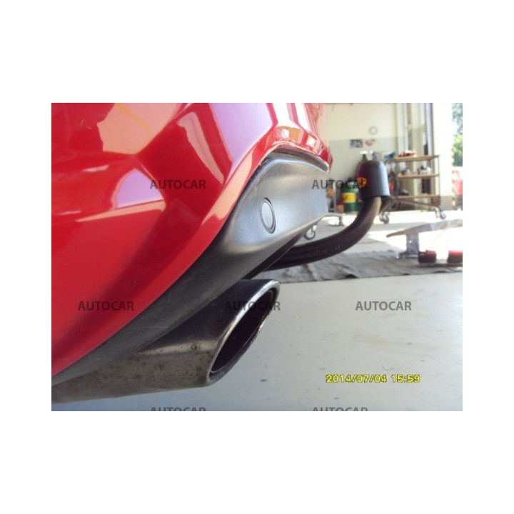 Cârlig de Remorcare Detașabil Automat Vertical, ORIS / Bosal C W204/S204/C204, Mercedes-Benz C-Class 2011 - 2015 - EDK.ro