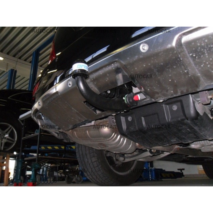 Vertical Detachable Towbar with Key, ORIS / Bosal M (W164 W166), Mercedes-Benz ML 2005 - 2011 - EDK.ro