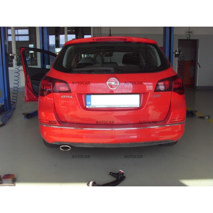 Cârlig de Remorcare Detașabil Vertical cu Cheie, ORIS / Bosal J, Opel Astra 2012 - Prezent - EDK.ro