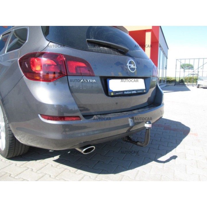 Cârlig de Remorcare Detașabil Vertical cu Cheie, ORIS / Bosal J, Opel Astra 2012 - Prezent - EDK.ro