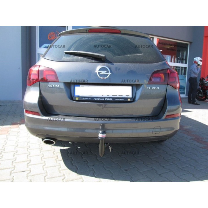 Cârlig de Remorcare Detașabil Vertical cu Cheie, ORIS / Bosal J, Opel Astra 2012 - Prezent - EDK.ro
