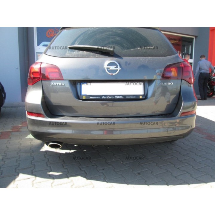 Cârlig de Remorcare Detașabil Vertical cu Cheie, ORIS / Bosal J, Opel Astra 2012 - Prezent - EDK.ro