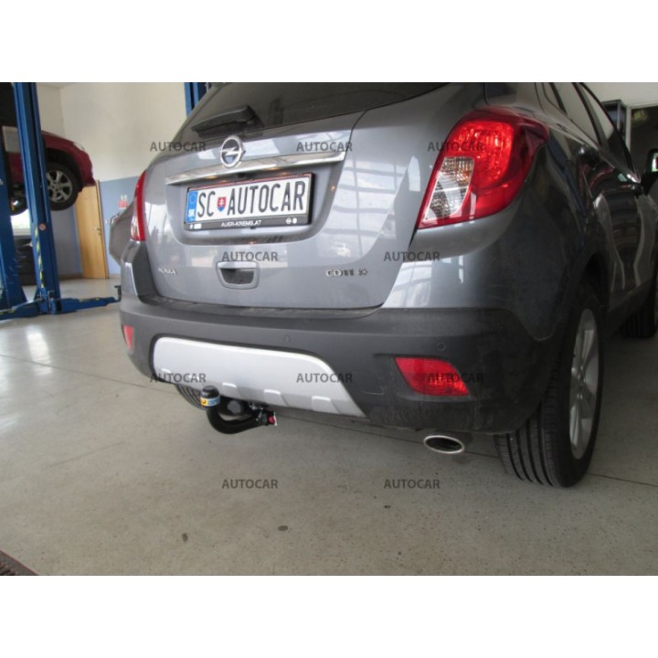 Vertical Detachable Towbar with Key, ORIS / Bosal A, Opel Mokka 2012 - Present - EDK.ro