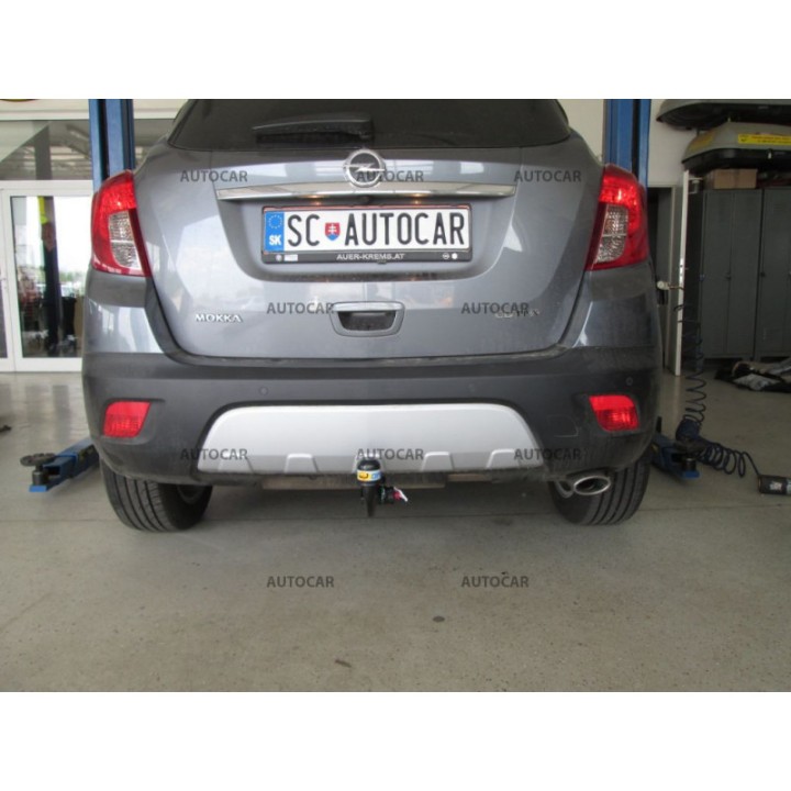 Vertical Detachable Towbar with Key, ORIS / Bosal A, Opel Mokka 2012 - Present - EDK.ro