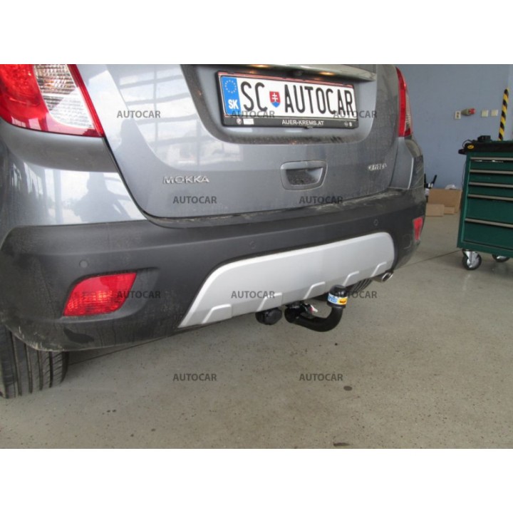 Vertical Detachable Towbar with Key, ORIS / Bosal A, Opel Mokka 2012 - Present - EDK.ro