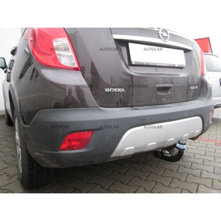 Vertical Detachable Towbar with Key, ORIS / Bosal A, Opel Mokka 2012 - Present - EDK.ro