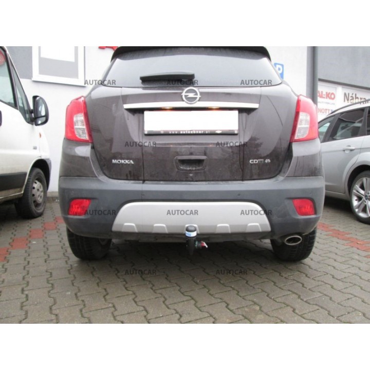 Vertical Detachable Towbar with Key, ORIS / Bosal A, Opel Mokka 2012 - Present - EDK.ro