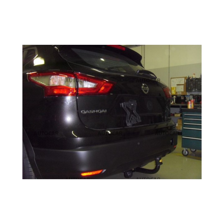 Towbar, Auto-Hak, Semi-Detachable System, Nissan Qashqai 2014 - 2018 - EDK.ro