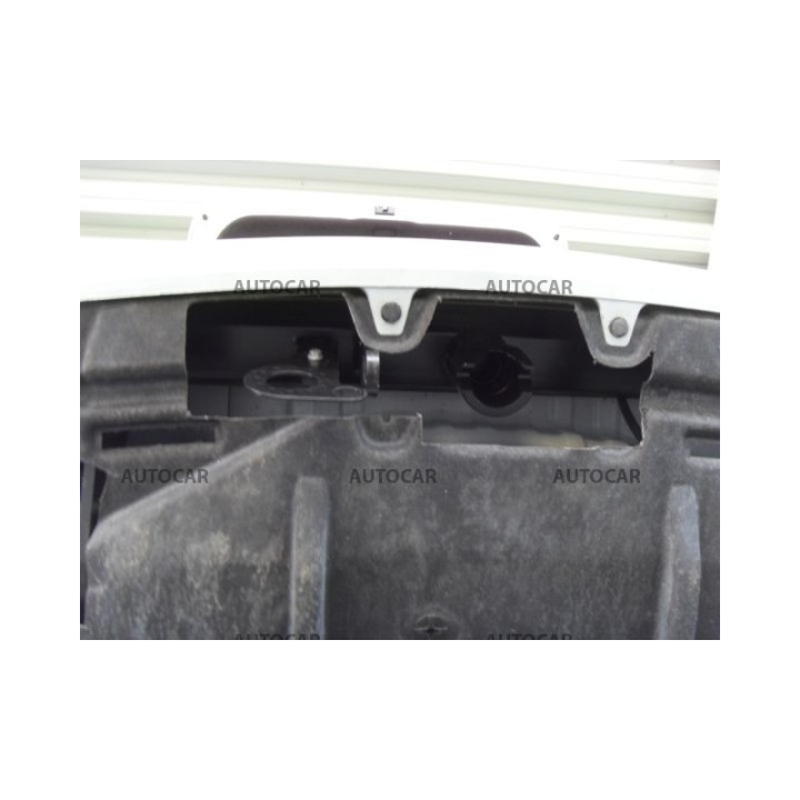 Vertical Detachable Towbar with Key, ORIS / Bosal Kombi VIN ( T27), Toyota Avensis 2009 - Present - EDK.ro
