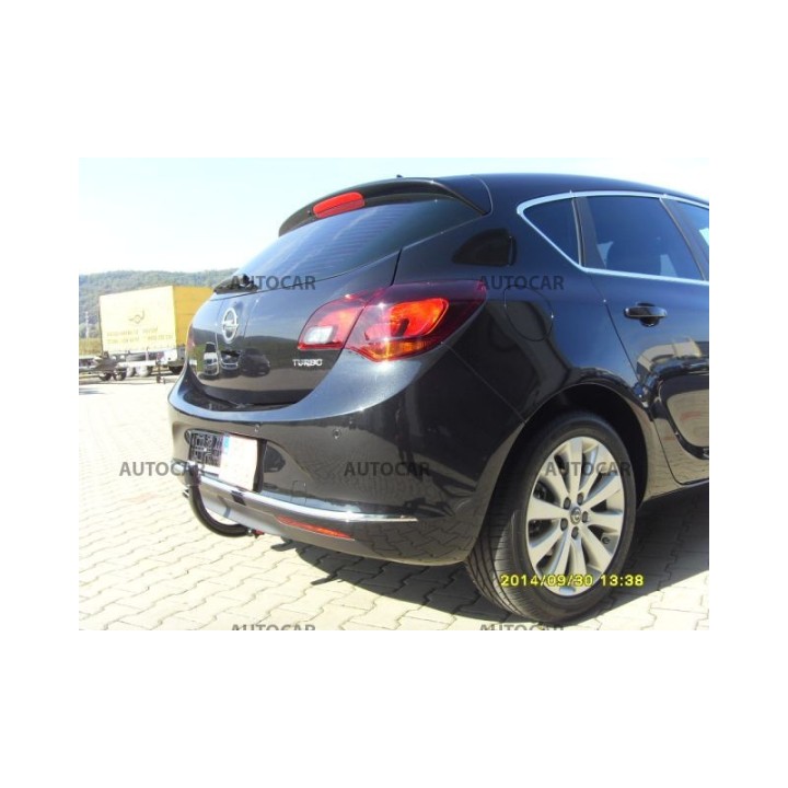 Vertical Detachable Towbar with Key, Westfalia Automotive J, Opel Astra 2009 - 2015 - EDK.ro