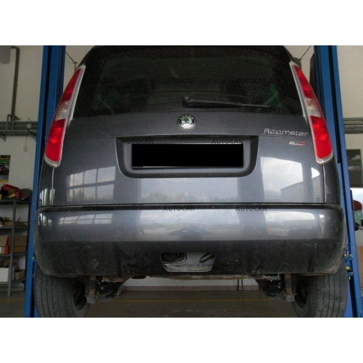 Vertical Detachable Towbar with Key, Westfalia Automotive, Škoda Roomster 2006 - Present - EDK.ro