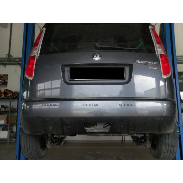 Vertical Detachable Towbar with Key, Westfalia Automotive, Škoda Roomster 2006 - Present - EDK.ro