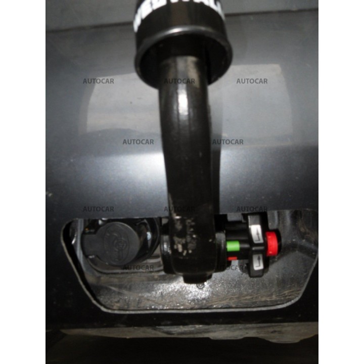 Vertical Detachable Towbar with Key, Westfalia Automotive, Škoda Roomster 2006 - Present - EDK.ro